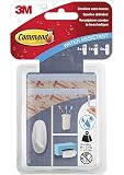 Command 3M - Pack Languettes Repositionnables + Languettes Accroche Tableaux Grand Modèle