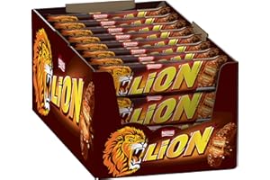 Nestlé Lion único cerrojo 24 x 42 g, 1er Pack (1 x 1.008 kg)