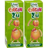 PINAR &Ccedil;ILGIN İKİLİ ŞEFTALİ PORTAKAL 200ML 2li paket