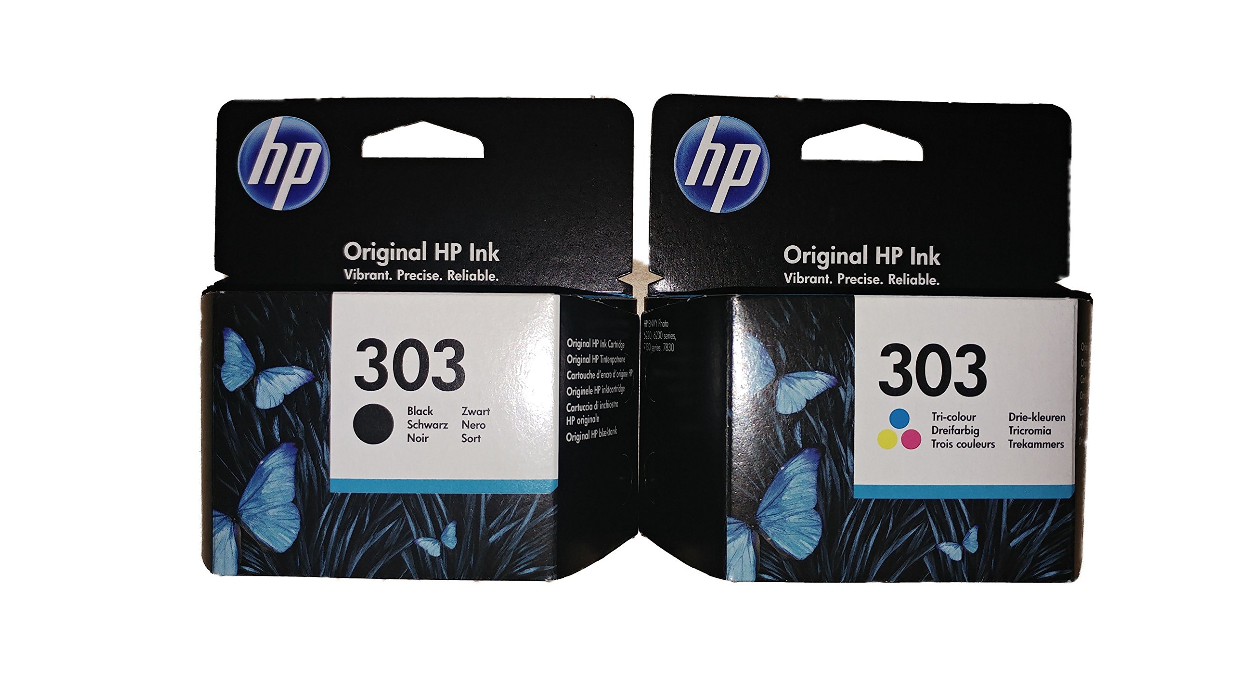 Hp 303 Lote De Cartuchos Originales En Negro Y En Color Para