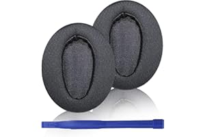 Adhiper Zamienniki nauszników do Sony WH-CH700N, WH-CH710N, WH-CH720N - kompatybilne ze słuchawkami Sony WH-CH710N (siatka/czarna)