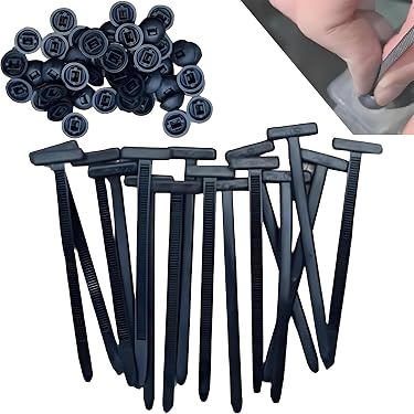 30 Stück Universal-Kabelbinder – Selbstschließend, Nylon, UV-beständig – Für Auto & Haushalt