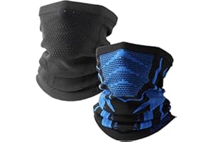 WTACTFUL Zimowy ocieplacz na szyję (1 opakowanie lub 2 sztuki), oddychająca maska na twarz na narty, snowboard, bieganie, wędrówki