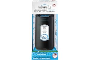 Thermacell Mückenabwehr Protect, innovatives Mückenschutz Standgerät im modernen Design, für Garten, Terrasse und Camping, graphit