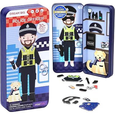 MierEdu Boîte Magnétique Dress Up – Artiste à Habiller – 30+ Pièces Aimantées – Jeu Éducatif Motricité Et Imagination – Dès 3 Ans – Voyage Et Maison – Idéal Cadeau