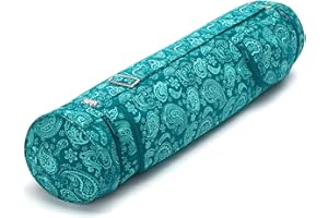 BODHI Maharaja Collection Yoga Bag 100% Cotton (Twill Bag) for Mats up to 80 cm Wide, 5 mm Thick and 200 cm Length