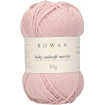 Rowan Handstrickgarn Denim Revive – 50g, 95% Baumwolle, 5% Andere Fasern, In Lipstick