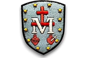 AMALRIC Patch Médaille Miraculeuse brodé