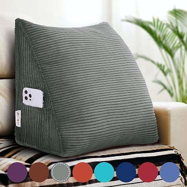 Stuhlkissen Aus Plüsch & PP-Baumwolle – Sitzpolster Mit Gurt, 45x100 Cm | Für Büro, Schaukelstuhl & Sofa, Wärmend & Komfortabel