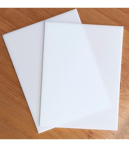 Foglio Acrilico Colorato A5 3mm - 18 Colori, Trasparente, Per Fai Da Te, Artigianato E Modellismo - Foto 8