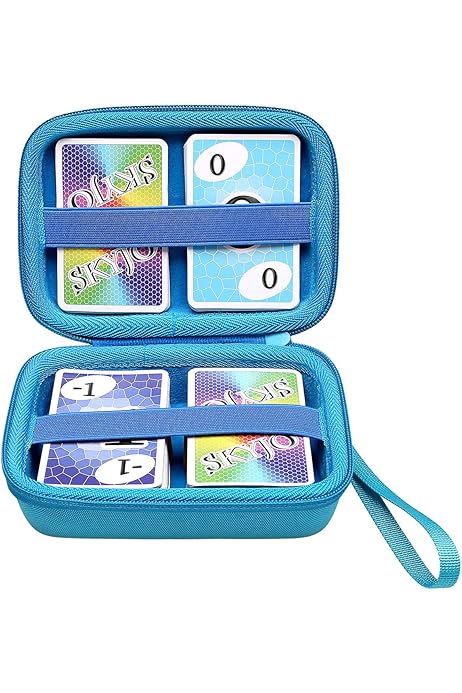 4 Spielkarten-Boxen Wasserfest - Praktische Aufbewahrung Für UNO, Karten & Kleinteile