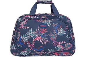 HIGHBURY VINTAGE BLOOM FLIGHTBAG - NAVY