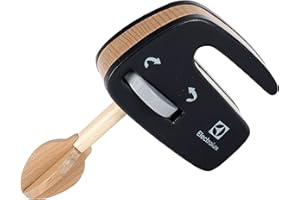 Theo Klein Electrolux 7402 Sbattitore Electrolux, Legno, Miscelatore con Frusta Rotante, Accessori per cucine per Bambini e cucine Giocattolo, Dimensioni: 11,5 cm x 4,5 cm x 17,5 cm