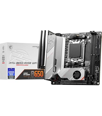 ASUS ROG Strix B860-I Gaming WiFi Mini-ITX Motherboard | Intel LGA1851, DDR5, PCIe 5.0, WiFi 7, 10+1+2+1 Power Stages, AI Ready