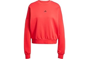 adidas Essentials Small Logo Feel Cozy Relaxed Fit Sweatshirt Sudadera Mujer (Pack de 1)