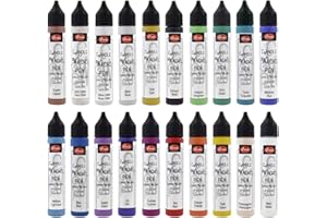 LM-KREATIV LM Set di 20 spen di cera (set professionale) – Premium Candle Liner & Wax-Pen Set – Ideale per la progettazione di candele personalizzate – Penna di cera di alta qualità per colorare, decorare e