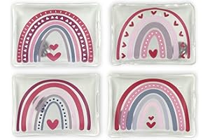 MIJOMA 4er Set Handwärmer Set, Wiederverwendbare Taschenwärmer mit Klickfunktion, sofort einsatzbereit, für Winter, Outdoor, Geschenke, Wichteln