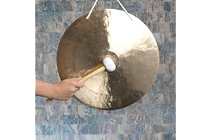 Feng Gong/Wind Gong Ø 45 cm inklusiv Holz-/ Baumwollklöppel -7003-