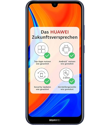 Smartphone Huawei Y6 (2019) MRD-LX1 - 32 Go, 2 Go RAM, Dual SIM - Pour Pièces Ou Réparation