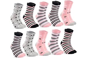 BLU NINFEE 10 par skarpet damskich 39-42/35-38, pończochy damskie, bawełniane, długie skarpety, kolorowe damskie skarpety bawełniane, w paski w kropki