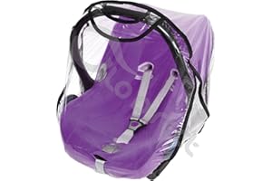OLOBABY Car Seat Rain Cover 0/11kg Carseat Raincover New - (Black) fits Cosatto