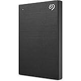 Seagate One Touch 2TB External HDD with Password Protection – Black, for Windows and Mac, with 3 yr Data Recovery Services (S