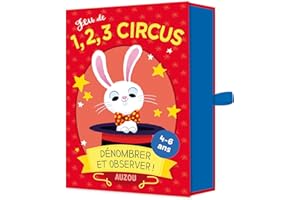 Editions AUZOU - Jeu de 1, 2, 3, Circus