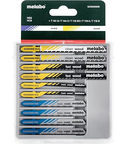 Metabo STEB 70 Quick Stichsäge – 570W, Schnitttiefe 70mm Holz | Werkzeugloser Sägeblattwechsel & Späneblasfunktion | Inkl. Kunststoffkoffer