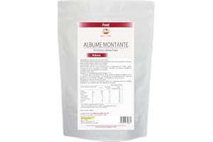 LABORATORI BIO LINE Albume D'uovo Montante in Polvere (Neutro, 500 G) Ottenuto da Uova Fresche di Gallina, Indicato per Preparazione di Dolci e Alimenti da Forno - Prodotti Alimentari Made in Italy