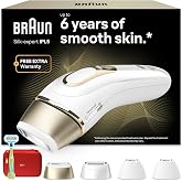 Braun Silk&middot;expert Pro 5 Pulsed Light Epilator, PL5382, White/Gold | Alternative to Laser Hair Removal, Home Hair Removal, IPL