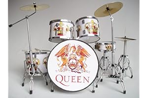 MUSIC LEGENDS COLLECTION Music Legend Collection Batterie Miniature - Mini Tambour - Replique Pearl Queen's Crown - Queen