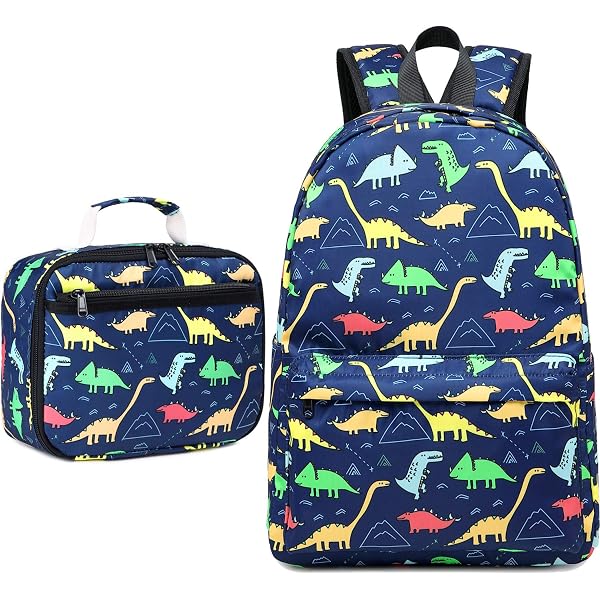 Kids Backpack With White Horse Flowers - School Bookbag For Boys & Girls, 11.6x6.9x16.7 Inch Travel Rucksack - View #12
