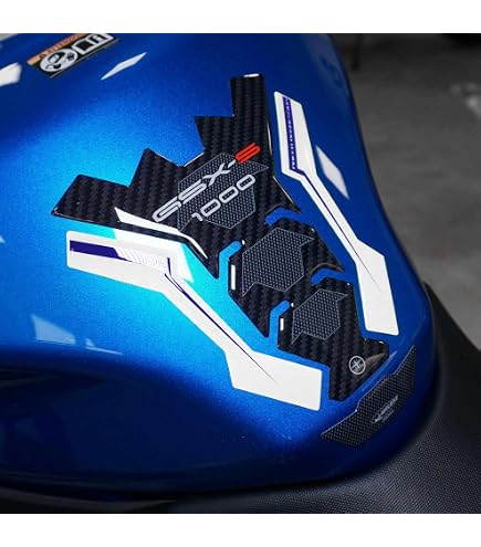 Puig Protection Réservoir Moto Future – Modèle Bleu Pour Suzuki – Style & Protection Premium