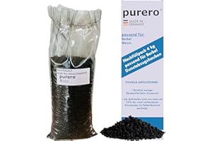 purero® Aktivkohle 4,0 kg Nachfüllpack - passend für Berbel Dunstabzugshauben - Aktivkohlepellets - Made in Germany