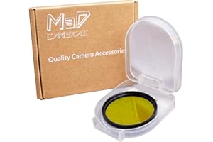 MaD Cameras Full Colour Correction Camera Filter for Digital SLR (Yellow, 58mm)