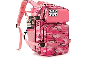 QT&QY Military Tactical Backpacks For Men Army Molle Daypack 25L/35L/45L Lage 3 Day Bug Out Bag Camping Hiking Rucksack With Bottle Holder