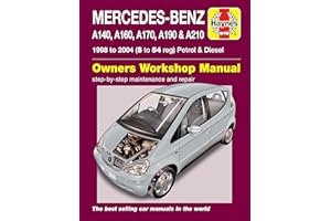 Mercedes-Benz A-Class Petrol & Diesel (98 - 04) Haynes Repair Manual