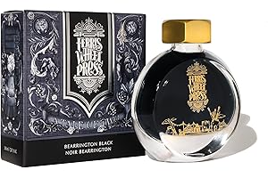 Ferris Wheel Press, Fountain Pen Ink, Everyday Ink Collection, Cool Black, 38ml