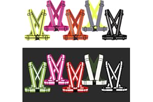 BTR High Visibility Reflective Vest, Sash, Bib, Gilet For Outdoor Sports including,Cycling, Jogging, Walking, Horse Riding