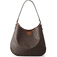 Queenoris Retro Tote Bag for Women, Top-handle Shoulder Handbag Large Capacity Designer Pureses