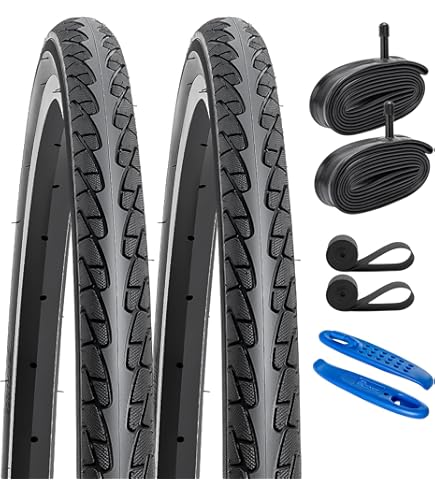 2 Copertone 2 Camere 2 Flap Bici 26 X 1 - 1 / 2 NERO - MICHELIN - Accessori Auto Selezionati – Promozione In Corso - Foto 11