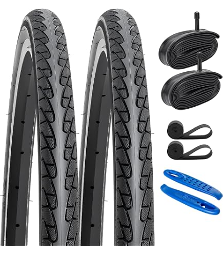 thumbnail interactive-video image 1 of Schwalbe Road Cruiser Tires 26 X 1.75 | Wire Bead Gumwall | KGuard Protection | Pack Of 2 1 of 2