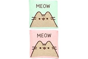 Puckator Pusheen The Cat - Toalla de Viaje comprimida - Esenciales Esenciales para Viajes de mochilero - Kit de Resaca - Accesorios imprescindibles para Viajes de Vacaciones, Camping, Toallas de