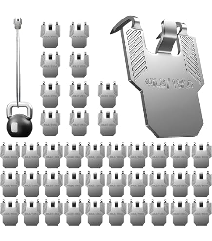 3M CLAW Plasterboard Picture Hanger - 6 Hooks, Holds Up To 20 Kg