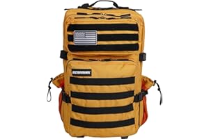 ELITRAINX 45L Sac à dos tactique militaire USA Sac à dos de sport étanche Cabine d'avion Cross Training Portable Sports de plein air Gym par ELITEX TRAINING