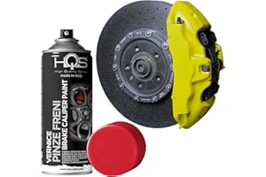 HQS High Quality Spray Bombe aérosol 400 ml de peinture pour Etrier de Frein, Jaune