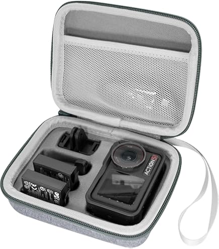 Gabbia Protettiva In Alluminio Per DJI Action 5 Pro/4/3 - Custodia Metal Con Adattatore Sgancio Rapido - Foto 3