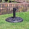 Kingfisher 9kg Cast Iron Effect Parasol Base