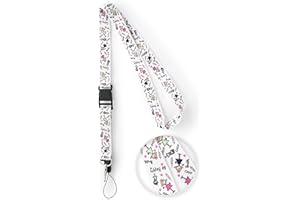 CALZAME Lanyard Care. Ideales para llevar colgando con la tarjeta de identificación, llaves, tijeras, esparadrapo o simplemente porque son bonitos.