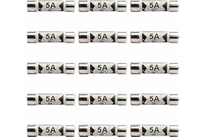 15 x Fuses 13A, 13 Amp Fuses UK 240V/250V pack of 15 of 13A Fuses BS1362 Fuses by ZARB (5A)